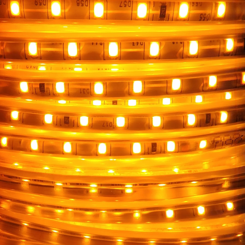 Cinta LED Naranja 2835 Interior Exterior 1 Metro