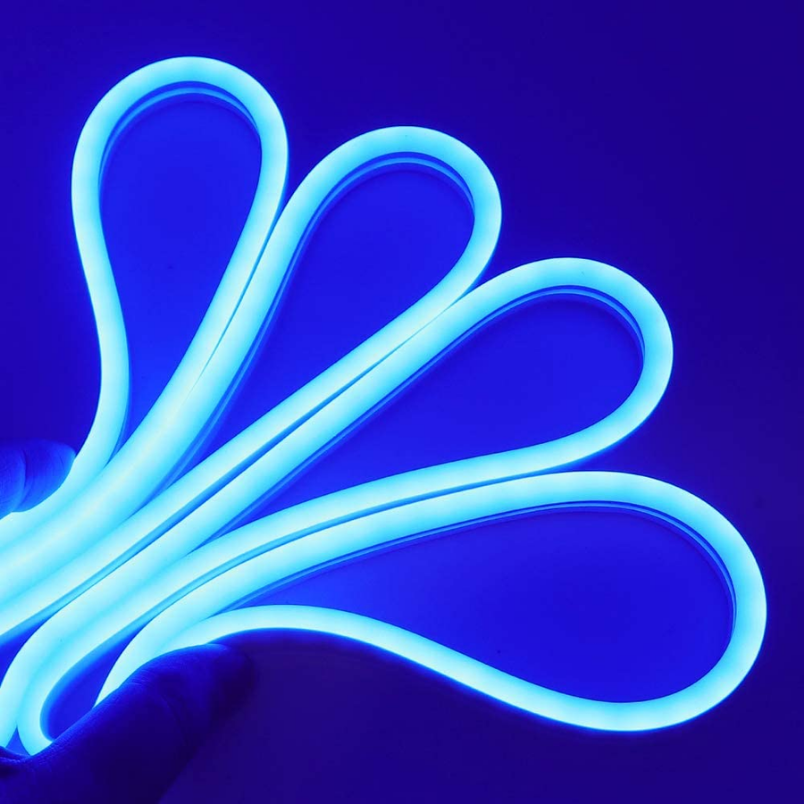 Cinta LED 12V Azul Neon Interior Exterior Corte Cada 3Cm