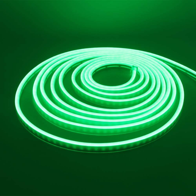 Cinta LED 12V Neon Verde 2835 Interior Exterior Corte Cada 3Cm