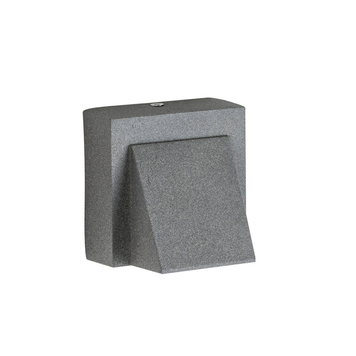Aplique LED Simple Exterior Ip54 5W 3000K Gris Modelo Kapelle