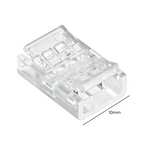 Accesorio Conector Cinta 10Mm Para 12V Y 24V En Serie De Placa Paquete De 100 Und