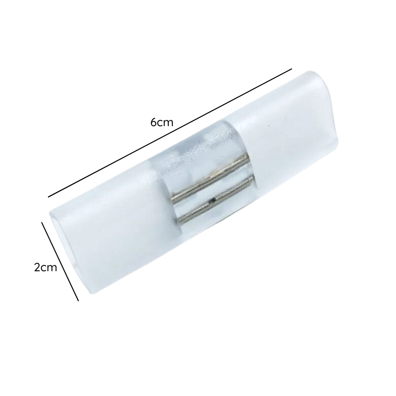 Accesorio Conector Tipo I Para Cinta Neon 12V 24V 220V Paquete De 100 Und