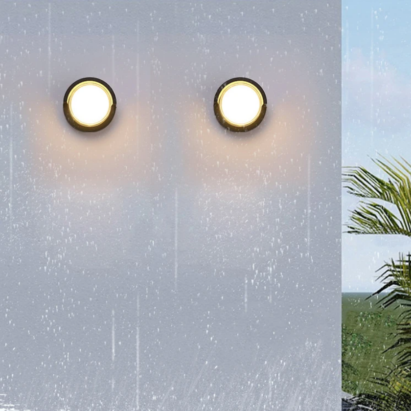 Aplique LED Plastico Redondo 3000K Ip54