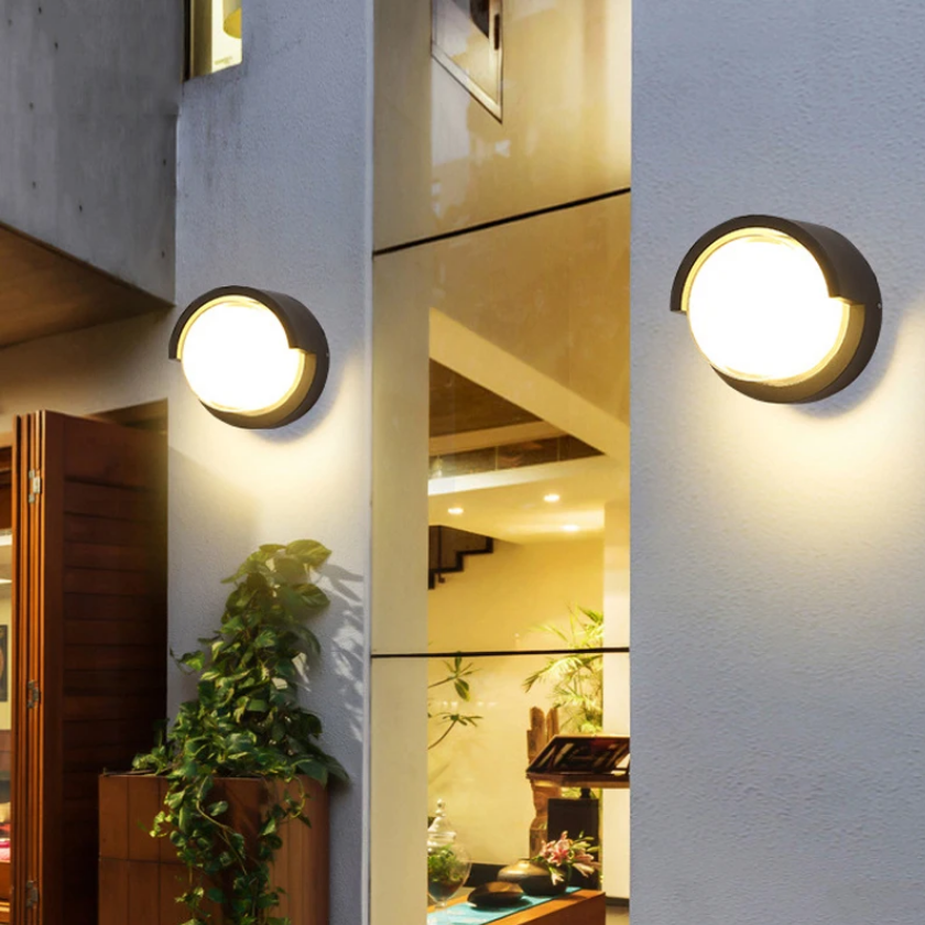 Aplique LED Plastico Redondo 3000K Ip54