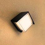 Aplique LED Plastico Cuadrado 3000K Ip54