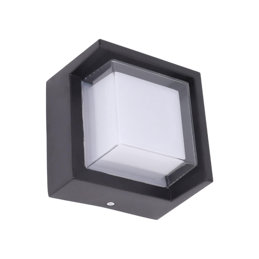 Aplique LED Plastico Cuadrado 3000K Ip54