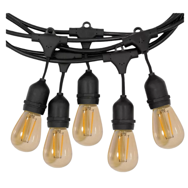 Guirnalda Exterior Ip65 10 Soquetes 5 Metros