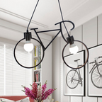 Lampara De Techo Porta Ampolleta E27 X2 Modelo Bici Vernon