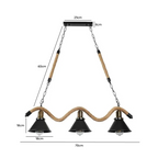 Lampara De Techo Porta Ampolleta E27 Modelo Yute Vic Iv