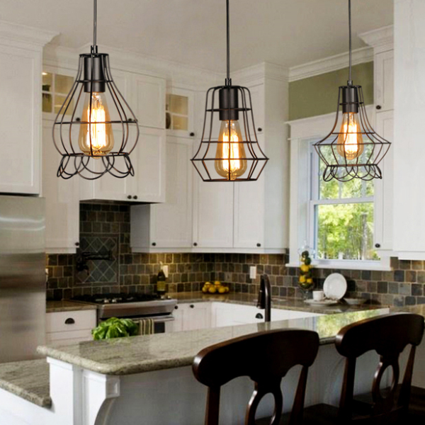 Lampara De Techo Porta Ampolleta E27 Modelo Sirius Flor