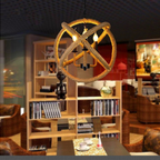 Lampara De Techo Porta Ampolleta E27 Modelo Yute Sigourney