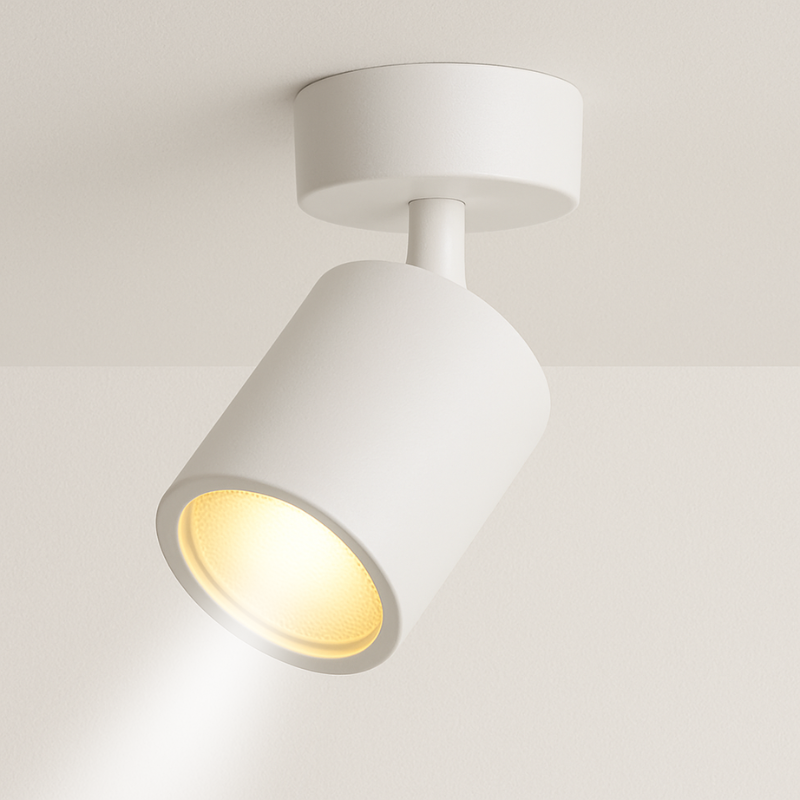 Foco Porta Gu10 Blanco Sobrepuesto LED Modelo Altair I Konnergie