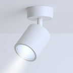 Foco Porta Gu10 Blanco Sobrepuesto LED Modelo Altair I Konnergie