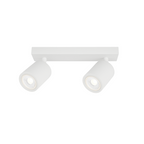 Foco Porta Gu10 Doble Blanco Sobrepuesto LED Modelo Altair II