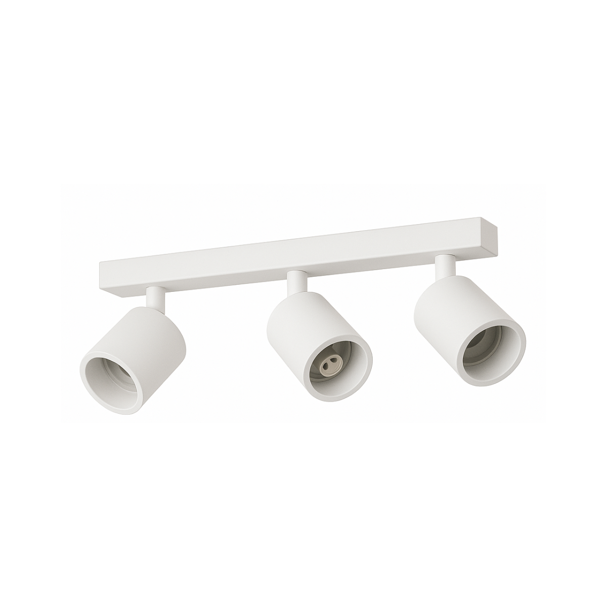 Foco Porta GU10 Triple Blanco Sobrepuesto LED Modelo Altair III