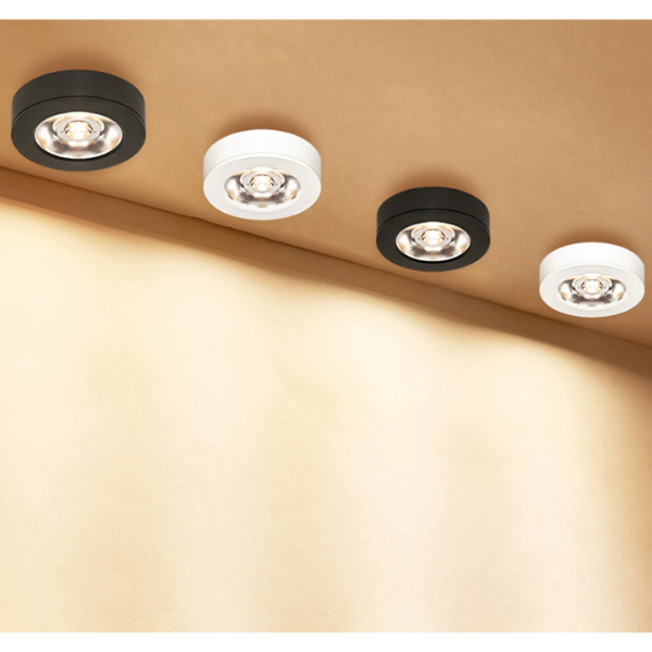 Panel LED Sobrepuesto Redondo Blanco 5W Frio 6000K Modelo Olaf