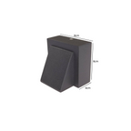 Aplique LED Simple Exterior Ip54 5W 3000K Gris Modelo Kapelle