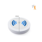 Panel Sobrepuesto Pro Con Sensor De Movimiento Redondo 18W Calido 3000K