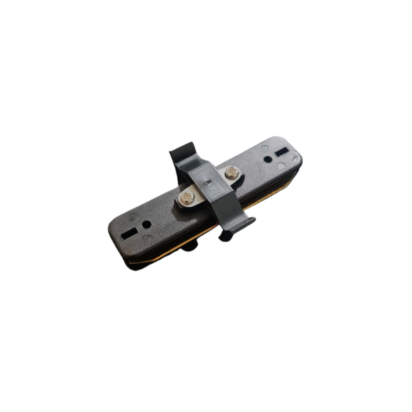 Conector I Riel Monofasico Negro Modelo Paladio