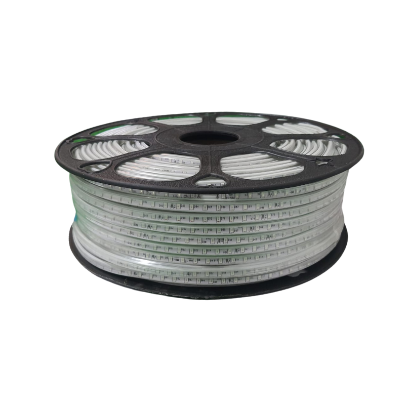 Cinta LED Blanca Fria 6500K 2835 120LED 10Mm Ip65 Corte Cada 20Cm 220V Interior Exterior