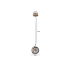 Lampara De Techo 10Cm Modelo Skilar Mapamundi