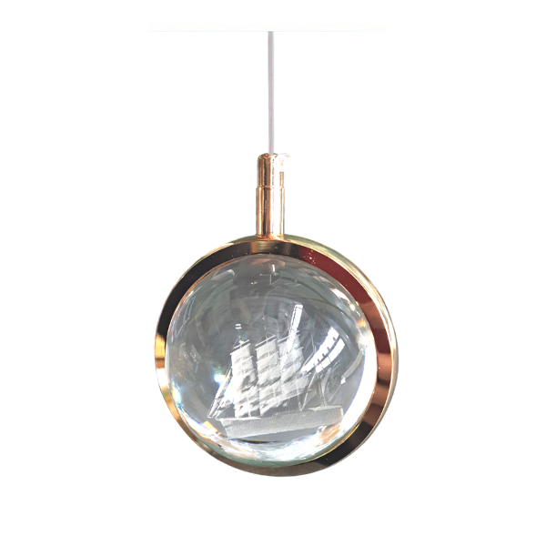 Lampara De Techo 10Cm Modelo Skilar Barco