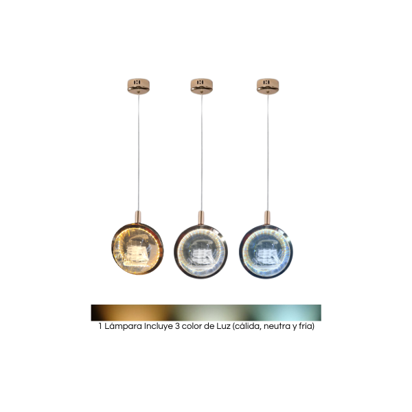 Lampara De Techo 10Cm Modelo Skilar Barco