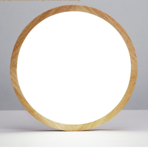 Lampara Redonda. 48W 400Mm Urvi Mdf Clara 3000-4000-6000K C/Control