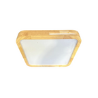 Lampara Cuadrada 48W 400Mm Urvi Mdf Clara 3000-4000-6000K C/Control Konnergie 18M Garantia