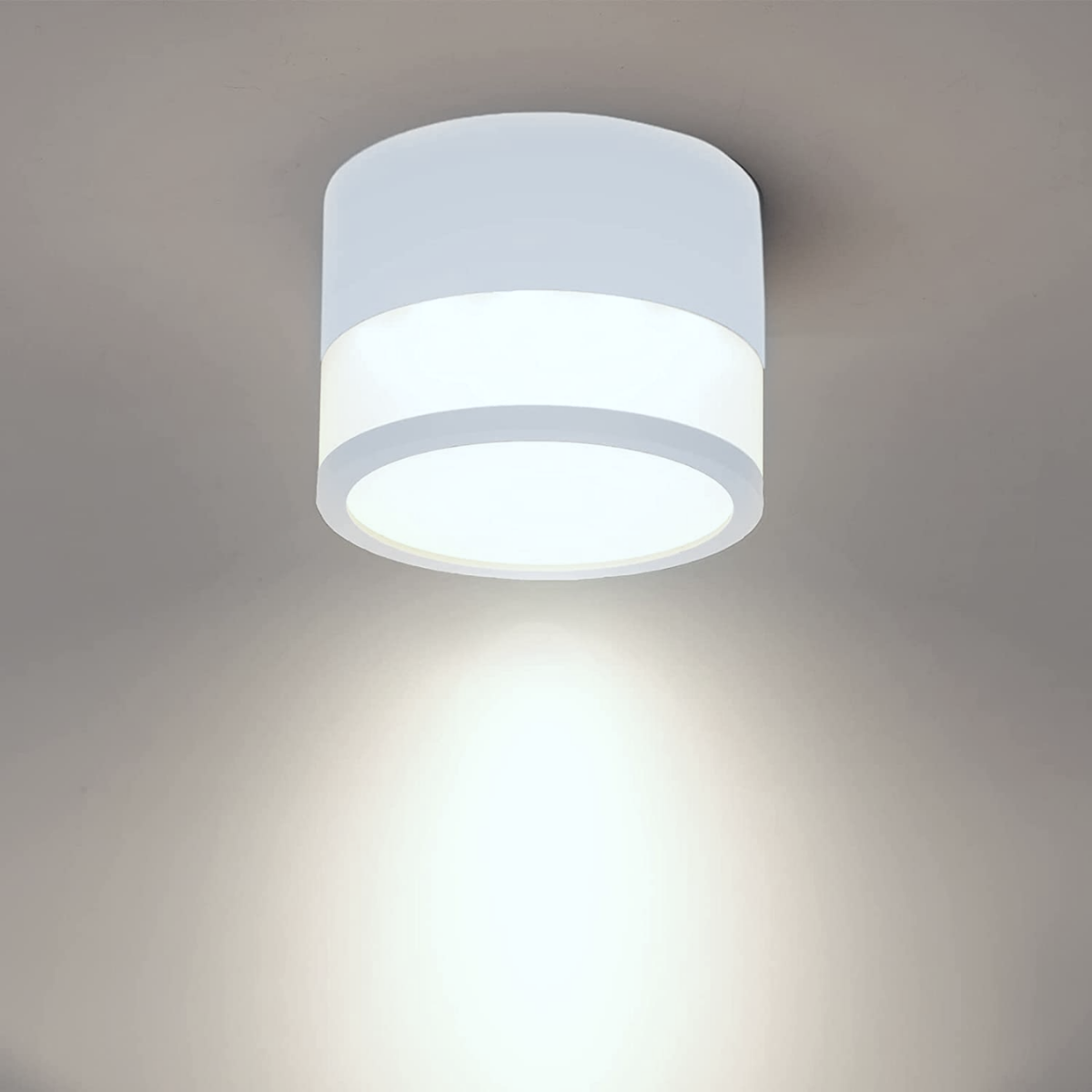 Panel Decorativo Sobrepuesto Blanco Moderno 7W