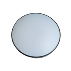 Lampara LED Moderna Redonda Sobrepuesta 36W 400Mm Negra 3000K-4000K-6000K Modelo Takoda
