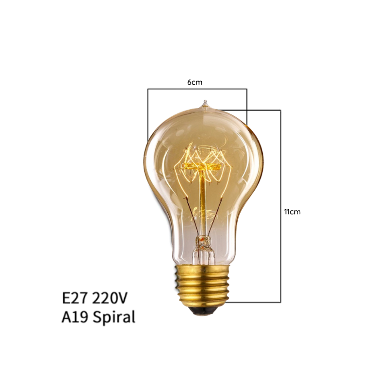 Ampolleta E27 Para Dimerizar A19 Max 40W 2700K