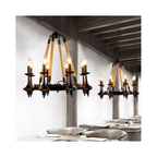 Lampara De Techo Porta Ampolleta 8 Soquetes E14 Modelo Persei