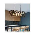 Lampara De Techo Porta Ampolleta 4 Soquetes E27 Modelo Kuma