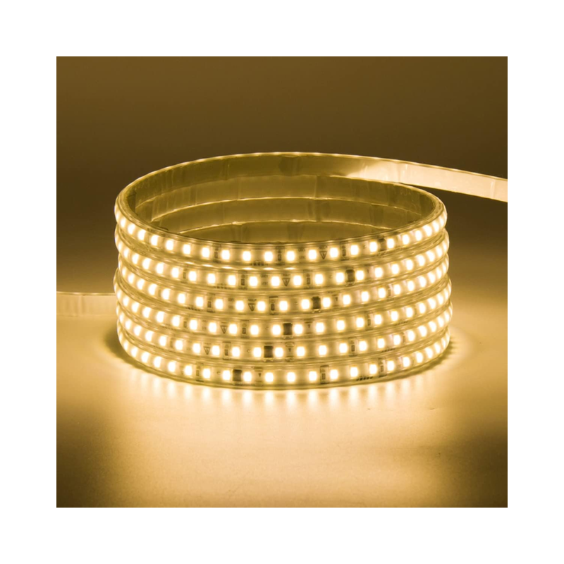Cinta LED Calido 3000K 2835 Con Adhesivo Interior Exterior Corte Cada 10Cm