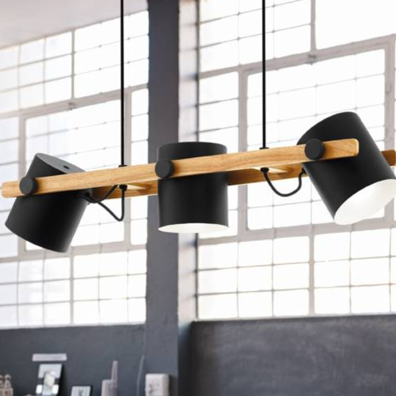 Lampara De Techo Triple Dirigible Porta Ampolleta E2 Modelo Tarf