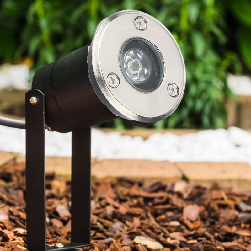 Foco De Piso 1W 3000K Ip67