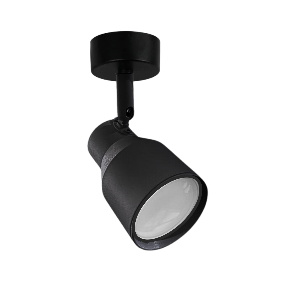 Foco Porta GU10 Negro Sobrepuesto LED Modelo Híades
