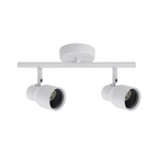 Foco Porta GU10 Doble Blanco Sobrepuesto LED Modelo Híades