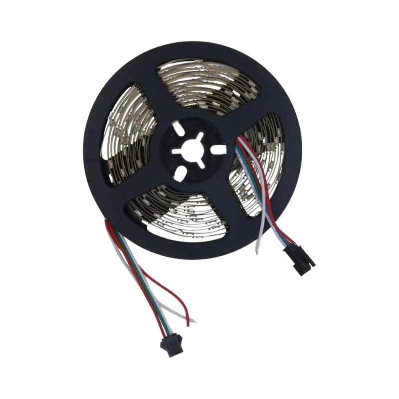 Cinta 24V 5050 14W/M Ip20 60LED/Mt RGB Sinfonía Adhesivo 5 Metros