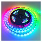 Cinta 12V 5050 14W/M Ip20 60LED/Mt RGB Sinfonia Adhesivo 5 Metros