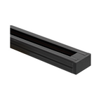 Riel Monofasico 2 Metros Negro Modelo Paladio