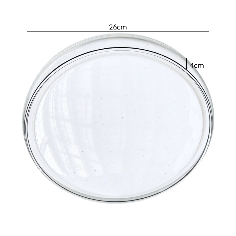 Lampara LED Sobrepuesta 24+24W Redonda 26Cm Aspi Ii 3000K-4000K-6000K