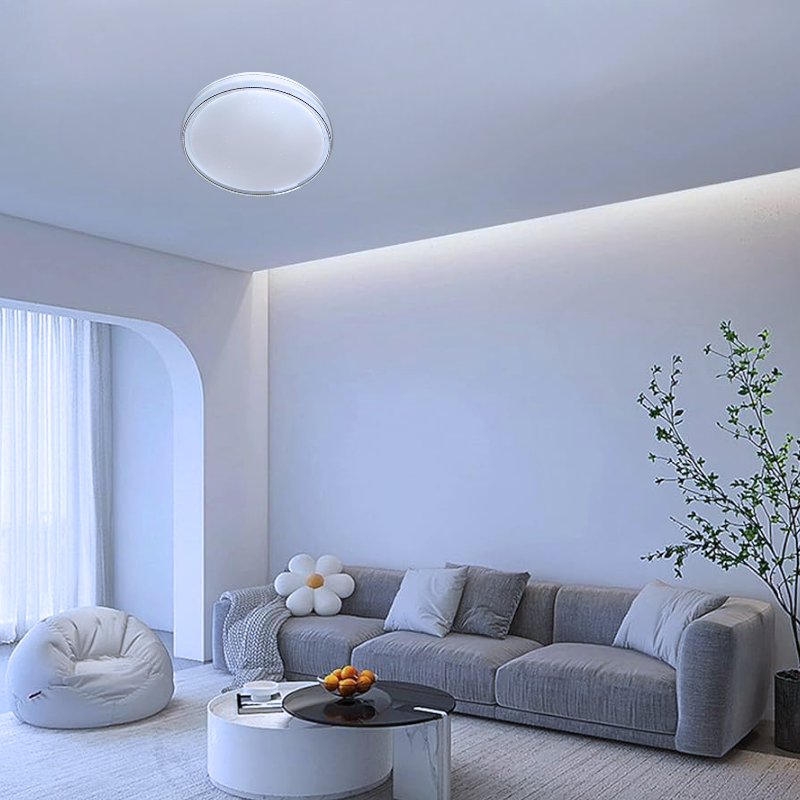 Lampara LED Sobrepuesta 24+24W Redonda 26Cm Aspi Ii 3000K-4000K-6000K