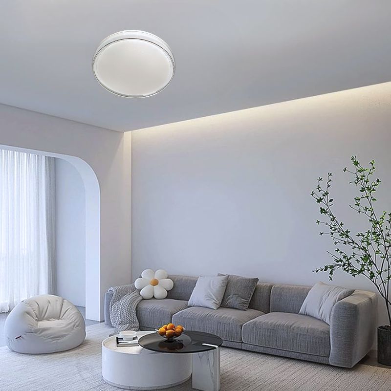 Lampara LED Sobrepuesta 24+24W Redonda 26Cm Aspi Ii 3000K-4000K-6000K