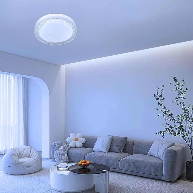 Lampara LED Sobrepuesta 24+24W Redonda 26Cm Aspi Iii 3000K-4000K-6000K