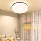 Lampara LED Sobrepuesta C/Control 48+48W Gris Taurus Iii 3000K-4000K-6000K