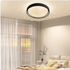 Lampara LED Sobrepuesta 42+42W Negra Aste 3000K-4000K-6000K