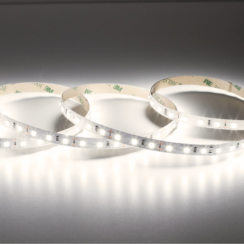 Cinta 24V 5050 12W/Mt Ip20 60LED/Mt 4000K C/Adhesivo 10Mt
