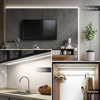 Cinta 5V Neon 2835 120LED Ip54 10Mm 9000K C/Adhesivo 5 Metros